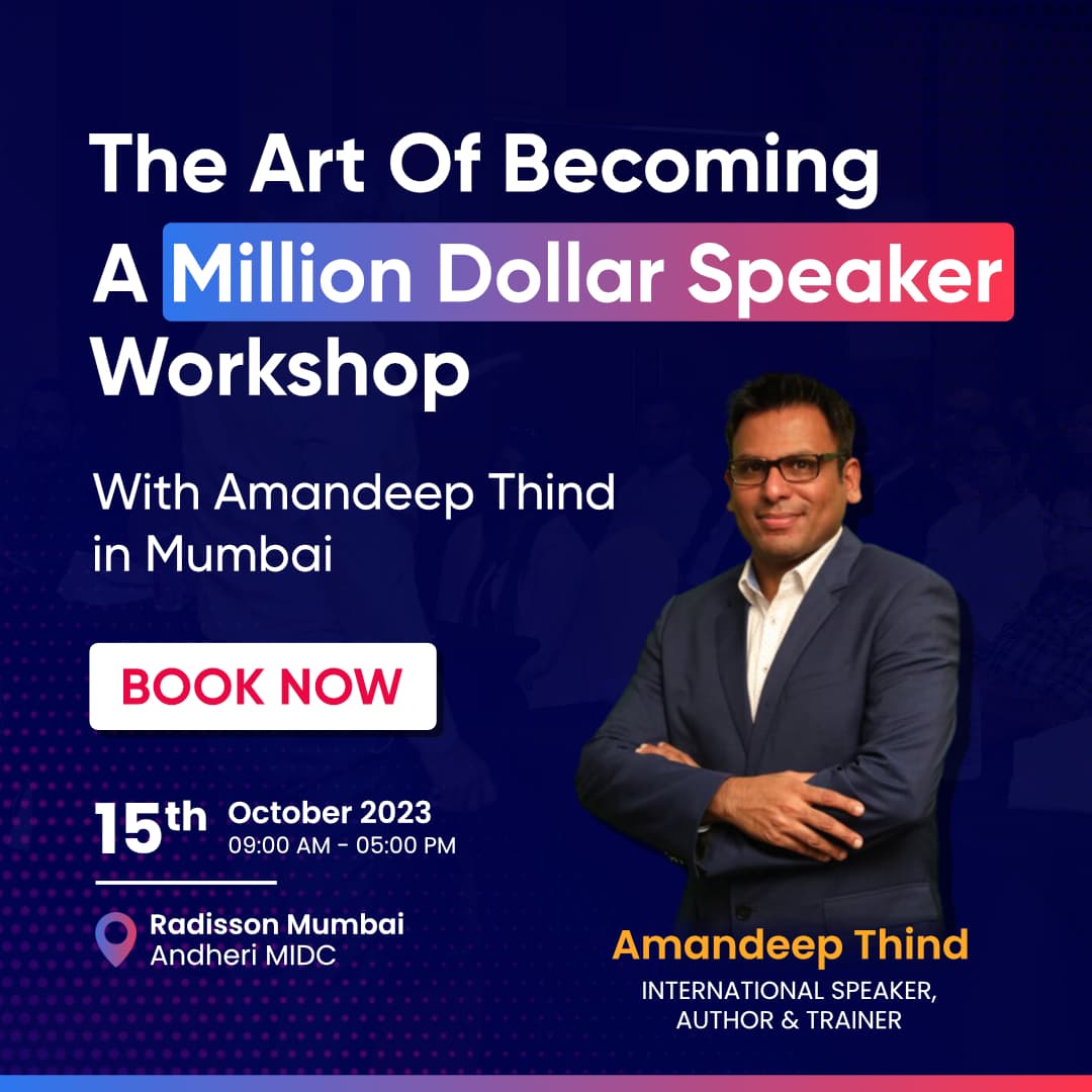 Million Dollar Speaker workshop