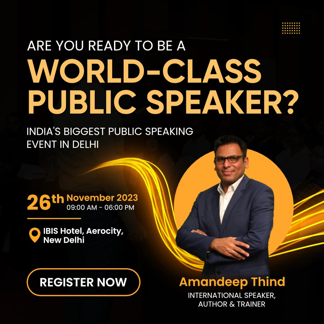 India's biggest public-speaking event