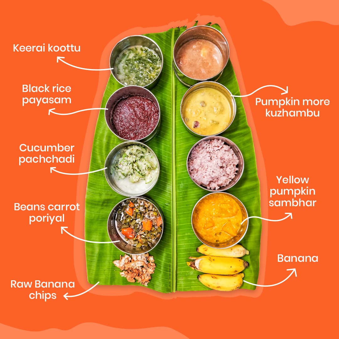Sampoorna traditional thali